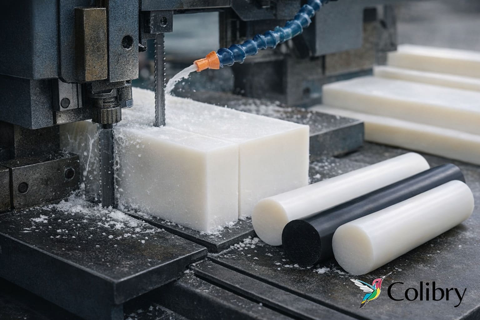 Порізка пластику - точна обробка капролону та полімерів